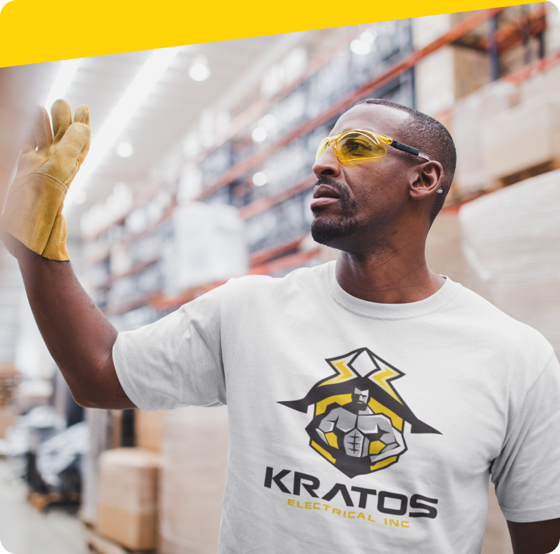 Kratos Electrical professional on-site
